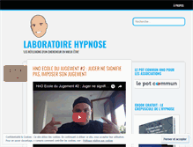 Tablet Screenshot of laboratoire-hypnose.com